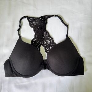 Elegant Black Lace Women's Bra